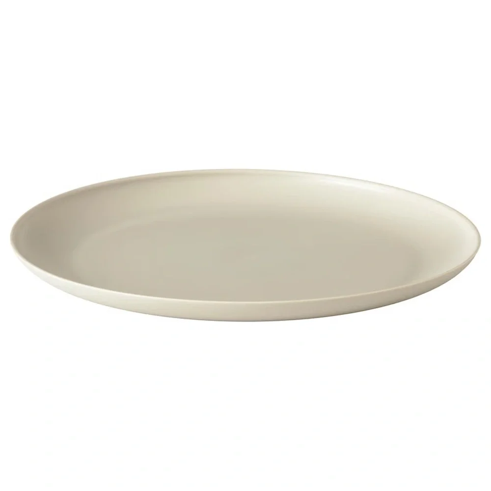 Modern Two-Tone Dinnerware Set in Sage and Cream - 16 Pieces